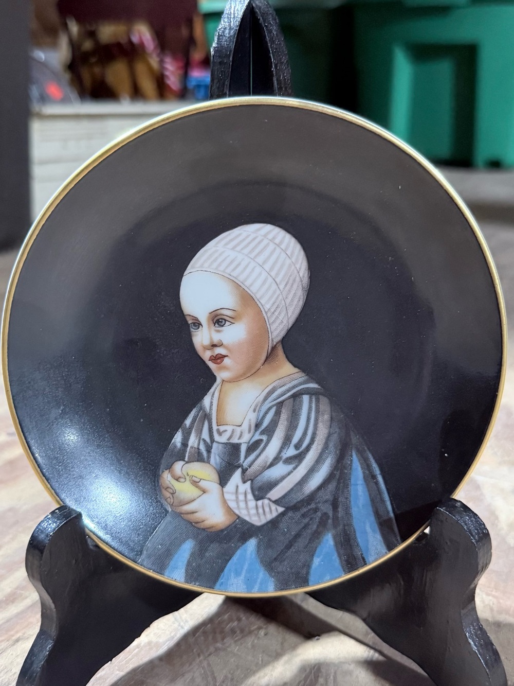 Occupied Japan 6" Porcelain Decorative Plate